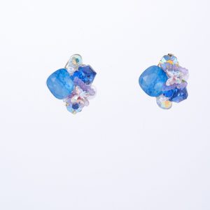 Blue Dream Crystal · Gemstone Stud Earrings