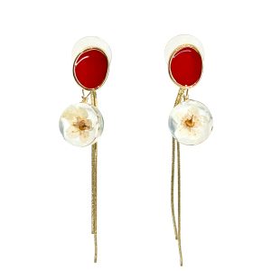 Crystal Flower Earrings