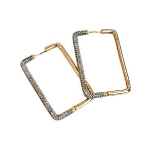 Bridal Shine in Gold Earrings