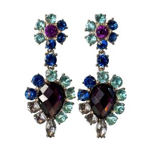 Sparkly Crystal Dangle Drop Earrings