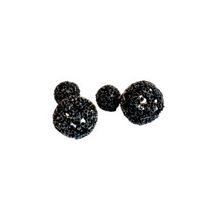 Tone Cut Crystal Earrings