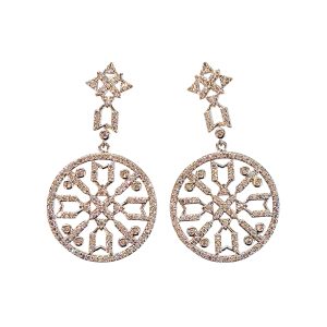 Mosaic Style Earrings