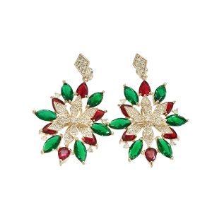 Green and Red Poinsettia