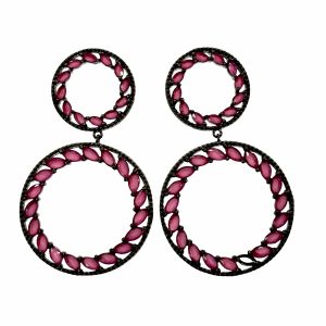 Oval baby pink