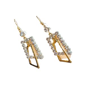 Crystal long three-dimensional style