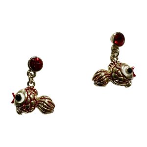 Bird in Gold & red