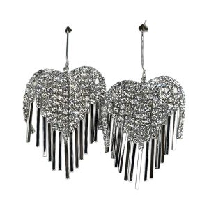 Heart Courtain Earring