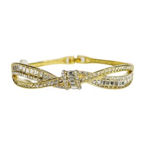 Golden crytals Brazalet