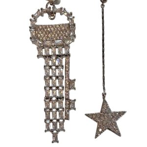 Celestial Key Star Earrings