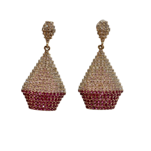 Baguette Drop Earrings