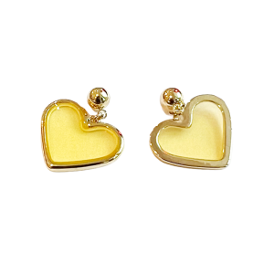 Spring Gold Heart