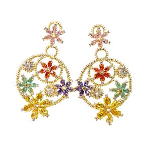 Cute boho style colorful