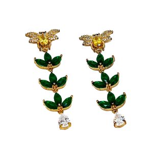 Nature??s Dance Winged Danglers