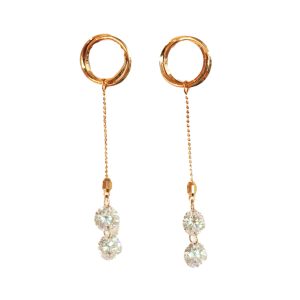 Rouse drop crystal pearl