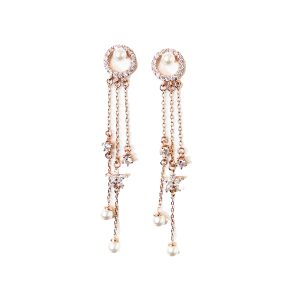 Zircon pearl tassel