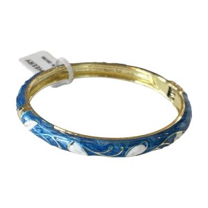 Winter garden cloisonne bracelet